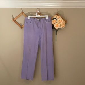 Coldwater Creek Lavender Straight Fit Pants